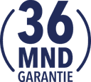 36 maand garantie